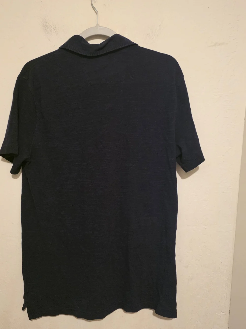 Banana Republic Men's Navy Blue Polo Shirt Size Large